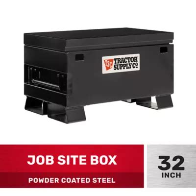 small steel job box|job boxes at tractor supply.